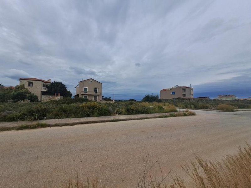 Chorafakia Kreta, Chorafakia Chania: Baugrundstück mit Meer- und Bergblick zu verkaufen Grundstück kaufen